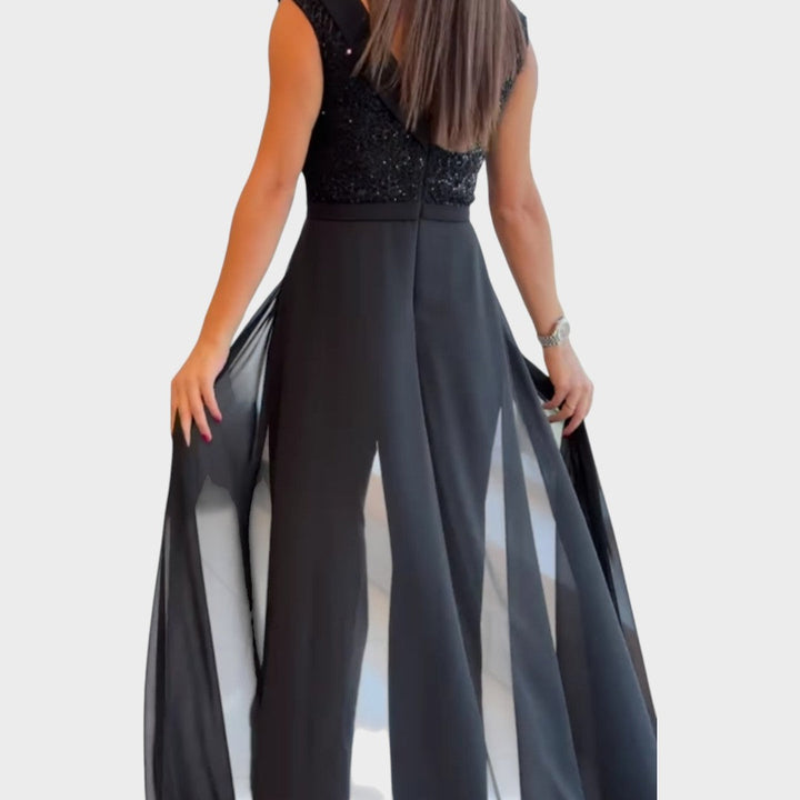 Lina - Mono de noche elegante