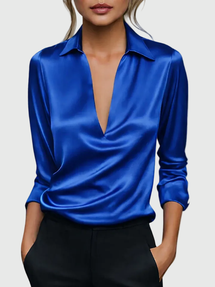 Calvina | Blusa Sofisticada